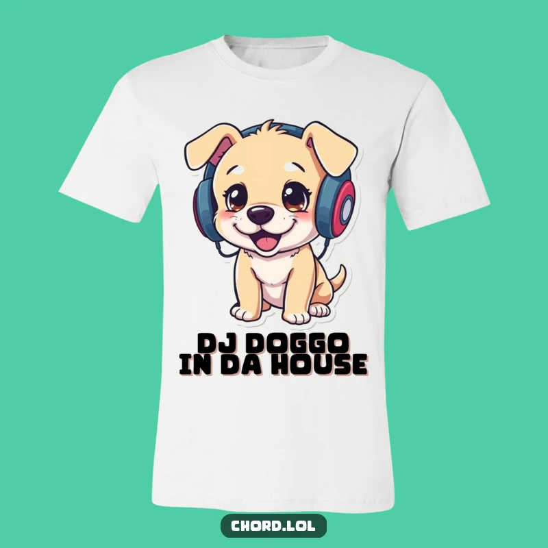 Funny Puppy Headbanger T-Shirt - Hilarious Music-Loving Pup Tee for Gifting
